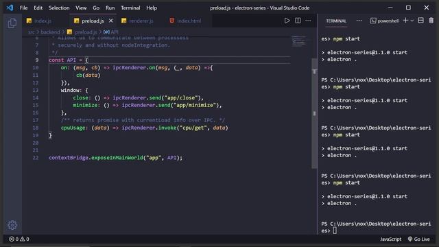Loading Animations & Progress Bars - System Info App w/ Electron Part: 11 смотреть онлайн