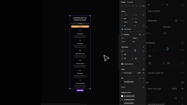 Responsive Feature Components in Figma #uikit #responsivedesign смотреть онлайн