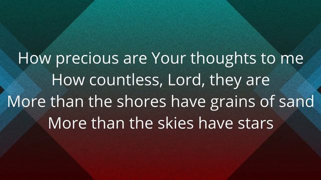 Psalm 139 Were I To Cross (New Scottish Hymns) (lyric video) смотреть онлайн