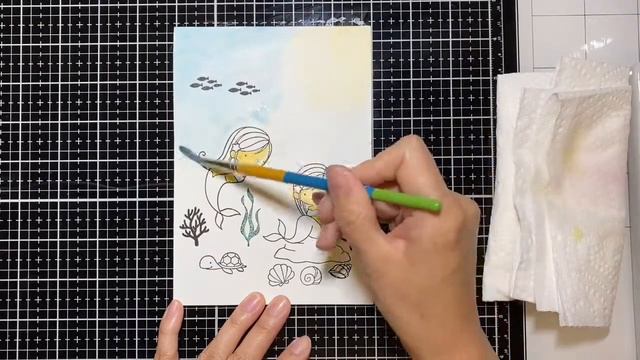 Arteza Metallic Gouache Review And Card-Art Tutorial