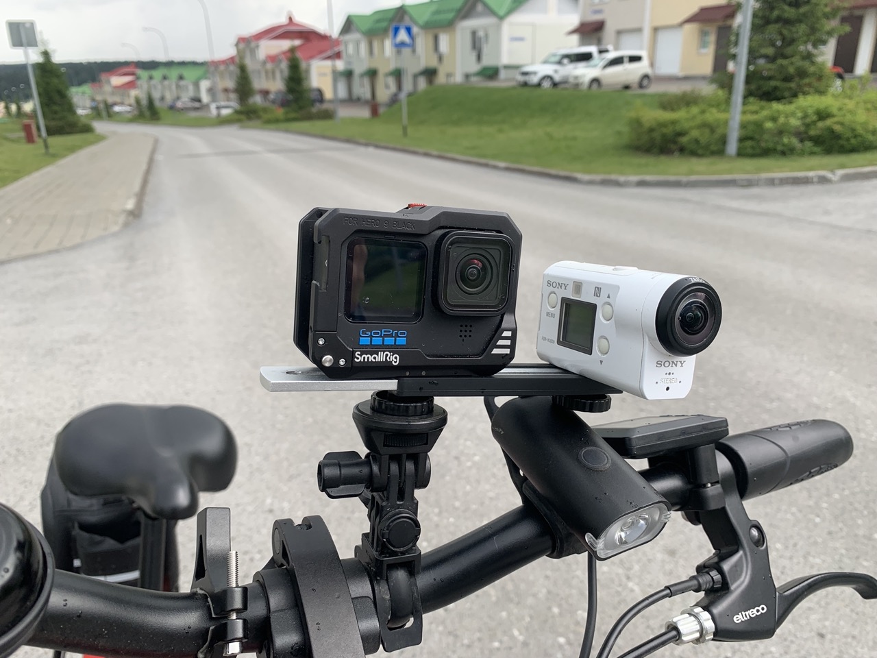 Тест стабилизации Sony FDR-X3000 Vs Go Pro Hero 10.