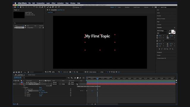 Create your own Lower Third | Easy After Effects Tutorial смотреть онлайн