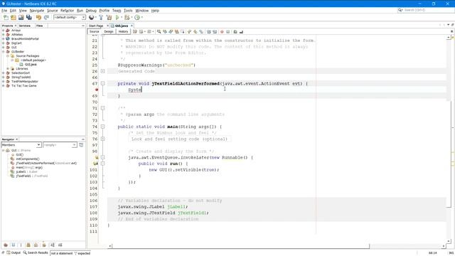 How to create GUIs in NetBeans | Java Swing смотреть онлайн