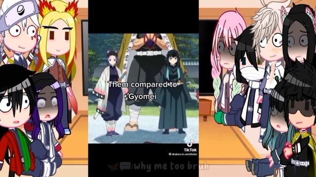 Hashira+Kanae react to my gallery [Kny+Gacha] смотреть онлайн