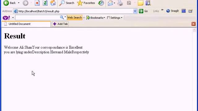 GET POST METHODS IN PHP-02 смотреть онлайн