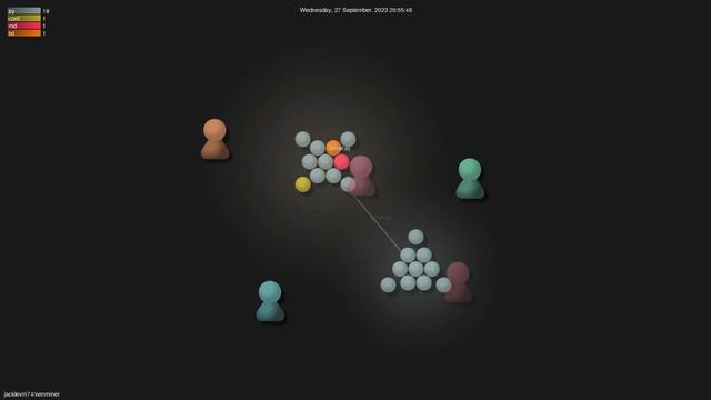 jacklevin74/xenminer - Gource visualisation смотреть онлайн