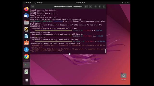 Setting Up a Python Development Environment in Linux Ubuntu смотреть онлайн