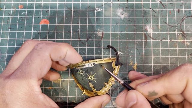 Painting a Chaos Knight Abominant - Armour with Lightning Effects смотреть онлайн