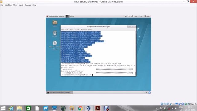 Yum configuration in rhel7 in virtual box смотреть онлайн