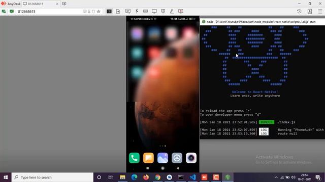 Phone Authentication Firebase - React Native (react-native-firebase) смотреть онлайн