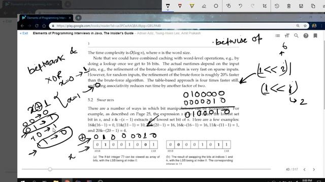 5.2 Swap Bits Problem from Elements of Programming Interviews in Java смотреть онлайн