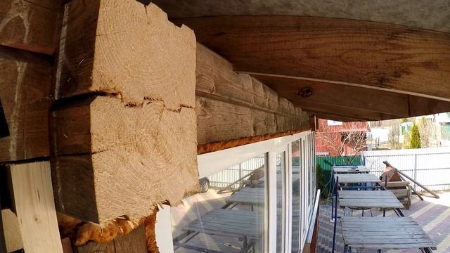 Наружная Фасадная Отделка панелями Docke с Утеплением для дома из Профилированного бруса. смотреть онлайн