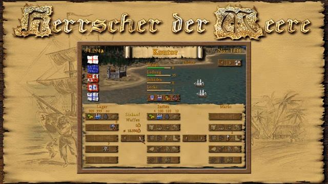 Let's Play Herrscher der Meere 09 [DOS 1997] смотреть онлайн