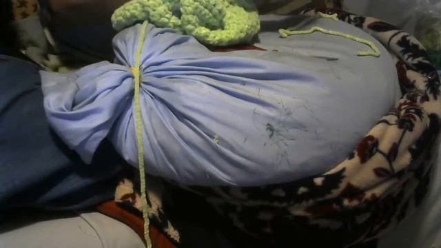 CROCHET WINTER HAT ADDING FUN FUR YARN CLUE WORDS FOR GIVEAWAY! смотреть онлайн