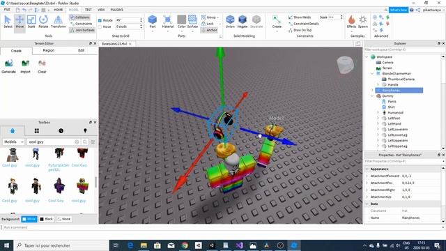 Roblox Studio | How to Spawn As a CUSTOM CHARACTER !!! смотреть онлайн