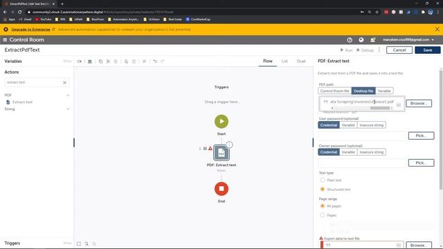 Learn how to EXTRACT TEXT from PDF in Automation Anywhere A2019/360 RPA смотреть онлайн