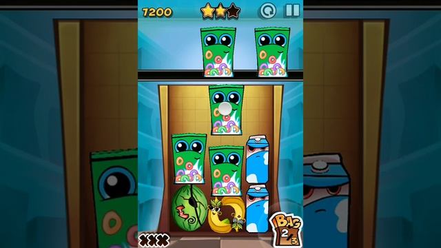 Bag It! Got Spilt? Level 13 Three Stars / One Bag 90% Full! / Only Use 2 Bags! / Walkthrough смотреть онлайн