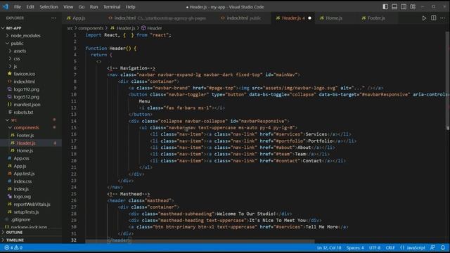 Convert Any Bootstrap Templates To React JS смотреть онлайн