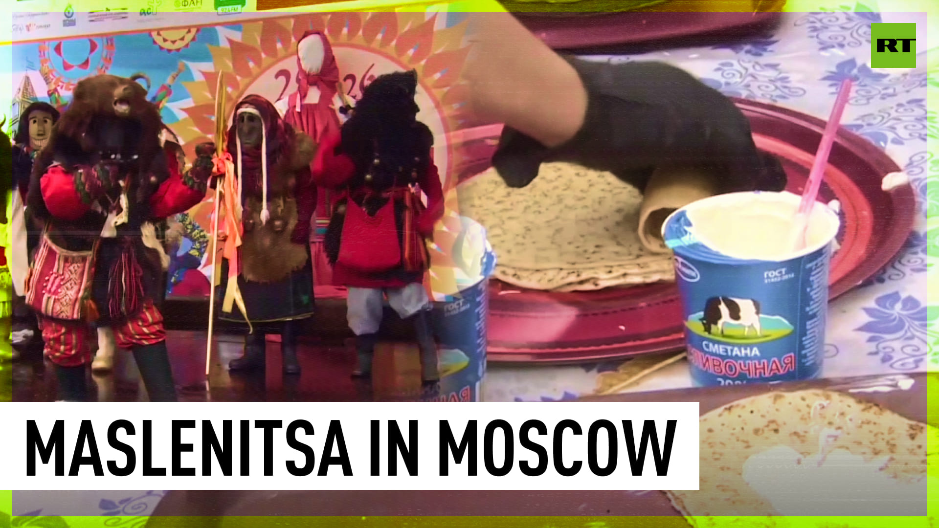 Russia celebrates Maslenitsa holiday ahead of Orthodox Great Lent смотреть онлайн