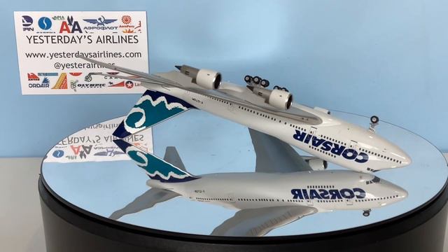 MODEL SNAPSHOT - Corsair | Boeing 747SP | F-GTOM | NG Models | 400 Scale смотреть онлайн