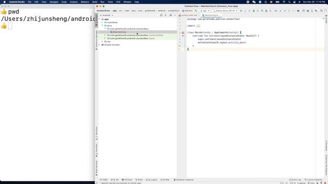 Android Conn4 001: Creating Android project ConnectFour with Kotlin смотреть онлайн