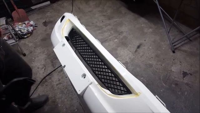 Sprinter Van Stoßstange umbauen Tuning Lackieren mit der Dose смотреть онлайн