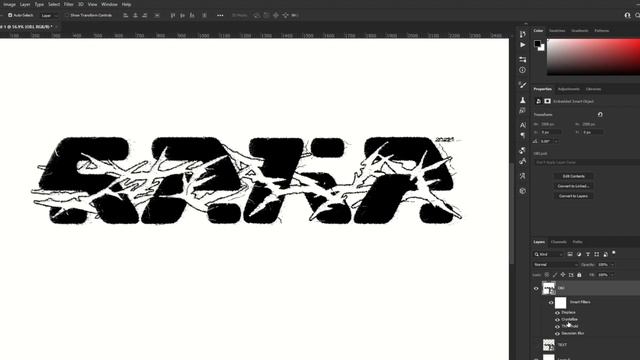 How To Make Ink & Grit Texture (Photoshop Tutorial) смотреть онлайн