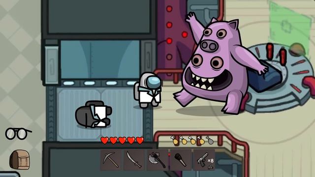Chef Pigster & Opila Bird Garten of Banban 3 Zombie 🛠 Survival Mode Among Us Ep 1 - Animation смотреть онлайн