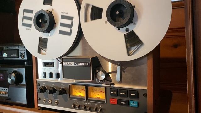 Teac A-3300SX Reel to Reel Tape Deck. смотреть онлайн