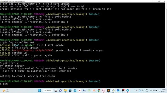 Various ways to revert your changes in GIT смотреть онлайн