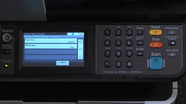 ECOSYS M5526cdw - Adding Paper to Cassette and Multipurpose Tray смотреть онлайн