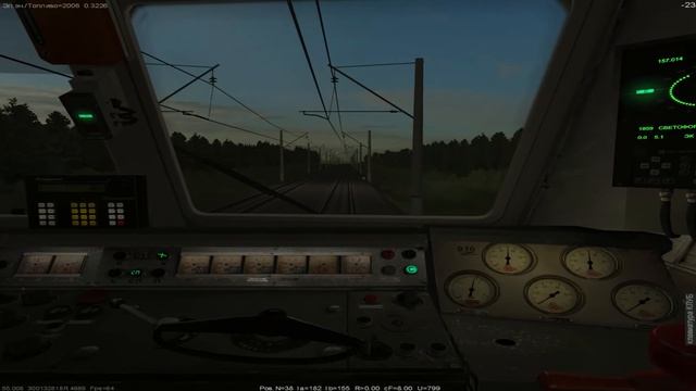 ZDSimulator Поездка с поездом Москва-Ницца по участку Москва-Орша смотреть онлайн