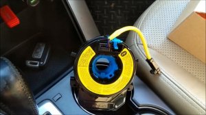 киа соренто xm. Замена  подрулевого шлейфа.