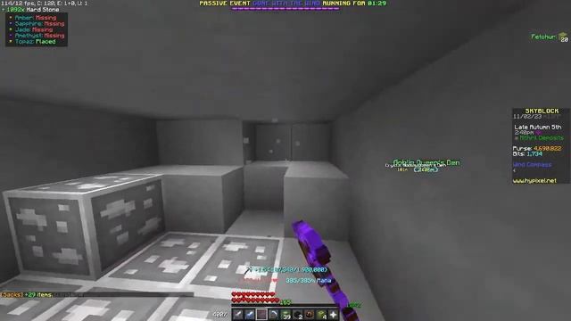 Grinding Hotm 7 until I fall of my chair - Hypixel Skyblock Live смотреть онлайн