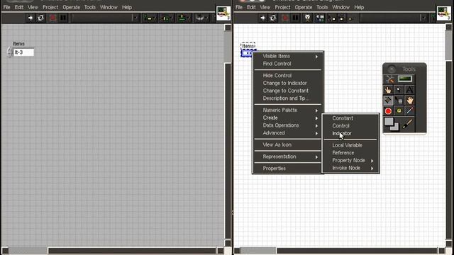 LabVIEW Enum SubVI смотреть онлайн