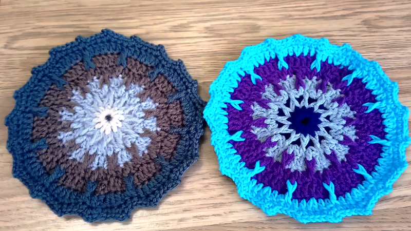 Красивая САЛФЕТКА крючком с Рельефными Столбиками. Мастер - класс со схемой смотреть онлайн