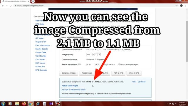 How to compress image from MB to KB without changing Dimension / # 5 смотреть онлайн