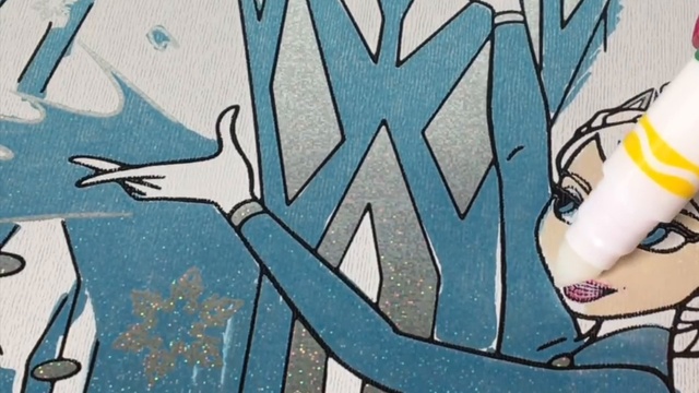 Холодное Сердце Волшебная Раскраска Magic Coloring Book Frozen