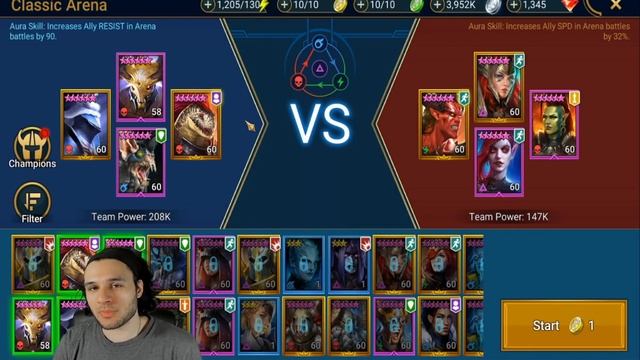 No Skill Books Needed AND Go Second in the Arena I Raid Shadow Legends смотреть онлайн