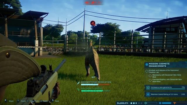 Jurassic Park Evolution 6 - Disease Outbreak смотреть онлайн