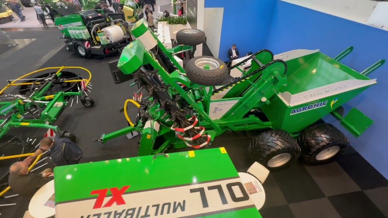 Финская кормозаготовительная техника Agronic на Agritechnica 2023