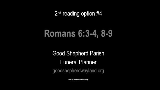 Romans 6:3-4, 8-9 (short) смотреть онлайн