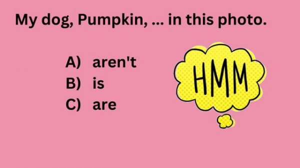 Easy grammar Quiz - Verb to be. Can you pass this test?