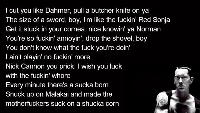 Eminem - Bagpipes From Baghdad Lyrics [HD]