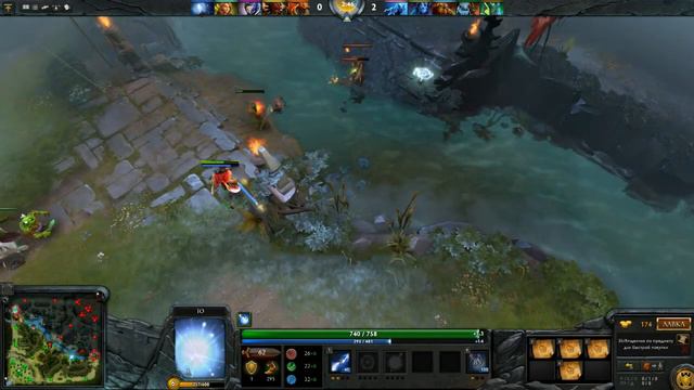 Dota 2 гуиды #2 (Саппорт IO) смотреть онлайн