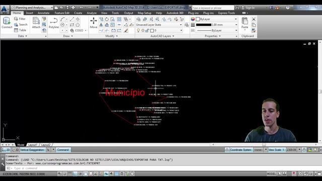EXPORTEI COORDENADAS DO AUTOCAD PARA UM TXT COM 1 CLIQUE смотреть онлайн