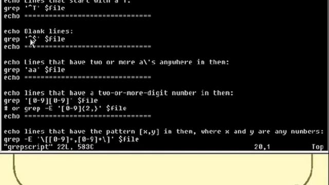 ▶ 07 Unix Shell Scripting Tutorial Text Processing Part 5 смотреть онлайн
