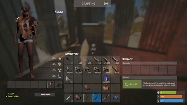 Проникли в клановую базу и обокрали. Слюни и Доктор 10фпс. Rust смотреть онлайн