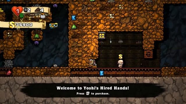 Прохождение Spelunky. Часть 23 (Epic fail edition) смотреть онлайн