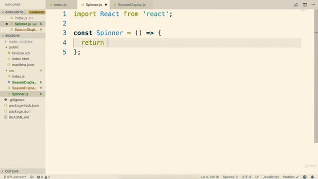 6.11 Showing a Loading Spinner | Modern React with Redux [2019 Update] смотреть онлайн